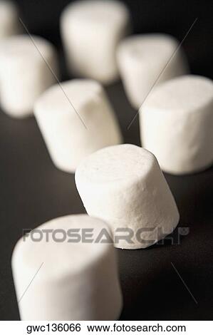 Close-up of marshmallows View Large Photo Image Stock Photograph - Close-up of marshmallows. Fotosearch