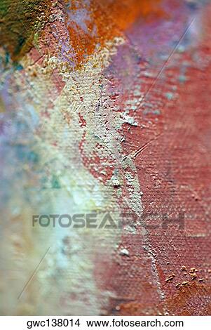 Close-up of dry paint on a fabric View Large Photo Image Picture - Close-up of dry paint on a fabric. Fotosearch