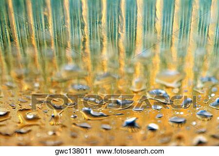Close-up of water drops on the floor View Large Photo Image Stock Image - Close-up of water drops on the floor. Fotosearch
