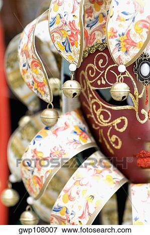 Close-up of a mask View Large Photo Image Stock Photo - Close-up of a mask. Fotosearch