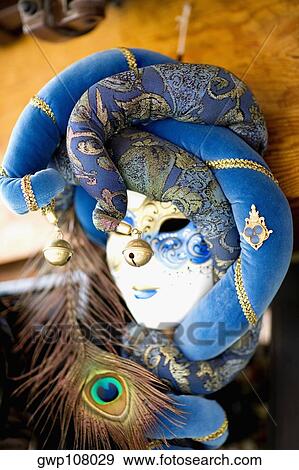 Close-up of a mask View Large Photo Image Stock Photo - Close-up of a mask. Fotosearch