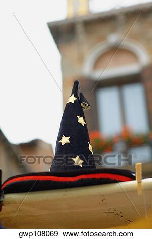Close-up of witch's hat View Large Photo Image Stock Photo - Close-up of witch's hat. Fotosearch