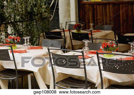 Stock Photo - Place setting on the table. Fotosearch