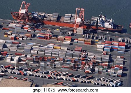 Container trailers waiting to be loaded onto a ship View Large Photo Image Stock Photography - Container trailers waiting to be loaded onto a ship. Fotosearch