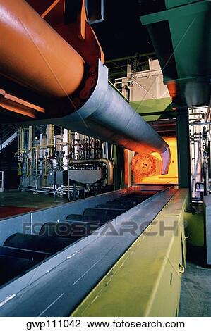 Hot steel in a rotary furnace at the Armco Steel plant in Baltimore, Maryland View Large Photo Image Stock Image - Hot steel in a rotary furnace at the Armco Steel plant in Baltimore, Maryland. Fotosearch
