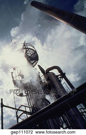 Oil refinery, Brazil View Large Photo Image Stock Image - Oil refinery, Brazil. Fotosearch