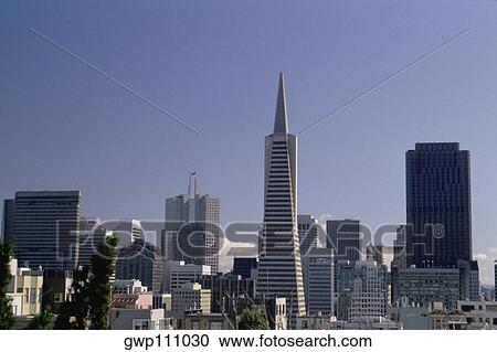 San Francisco skyline View Large Photo Image Stock Image - San Francisco skyline. Fotosearch