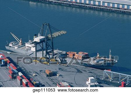San Pedro shipyards View Large Photo Image Stock Image - San Pedro shipyards. Fotosearch