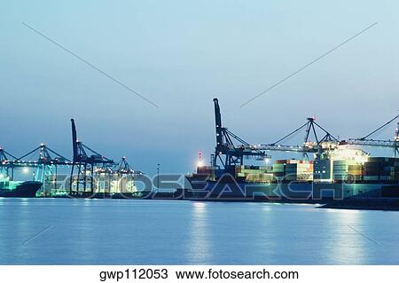 Ships being loaded at Dundalk port, Maryland View Large Photo Image Stock Image - Ships being loaded at Dundalk port, Maryland. Fotosearch