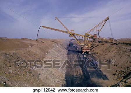 Strip mining operations in Illinois View Large Photo Image Stock Image - Strip mining operations in Illinois. Fotosearch