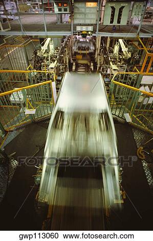 High angle view of a production line, Zama, Kanagawa Prefecture, Japan View Large Photo Image Stock Image - High angle view of a production line, Zama, Kanagawa Prefecture, Japan. Fotosearch
