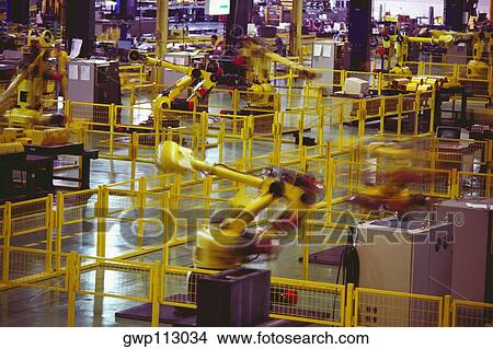 Interiors of a steel industry, Kawasaki, Honshu, Japan View Large Photo Image Picture - Interiors of a steel industry, Kawasaki, Honshu, Japan. Fotosearch