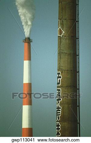 Smoke emitting from a smoke stack, Tokyo Prefecture, Japan View Large Photo Image Stock Image - Smoke emitting from a smoke stack, Tokyo Prefecture, Japan. Fotosearch