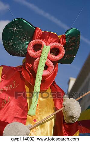 Close-up of a man wearing costume View Large Photo Image Stock Image - Close-up of a man wearing costume. Fotosearch