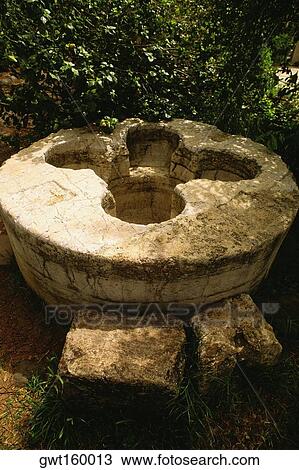 High angle view of a sculpture in the garden of a church, Church Of Multiplication, Galilee, Israel View Large Photo Image Stock Image - High angle view of a sculpture in the garden of a church, Church Of Multiplication, Galilee, Israel. Fotosearch