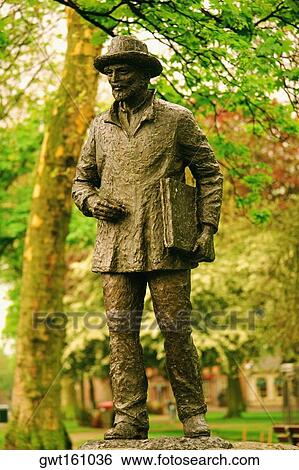 Close-up of a statue, Van Gogh Statue, Neunen, Netherlands View Large Photo Image Stock Photograph - Close-up of a statue, Van Gogh Statue, Neunen, Netherlands. Fotosearch
