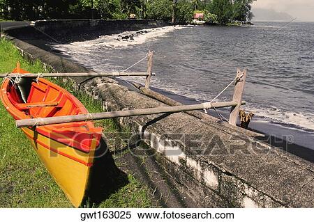 High angle view of a catamaran, Tahiti, Society Islands, French Polynesia View Large Photo Image Stock Photography - High angle view of a catamaran, Tahiti, Society Islands, French Polynesia. Fotosearch