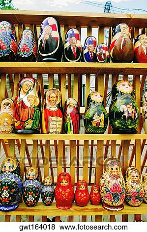 Close-up of religious and political dolls, St. Petersburg, Russia View Large Photo Image Stock Photo - Close-up of religious and political dolls, St. Petersburg, Russia. Fotosearch