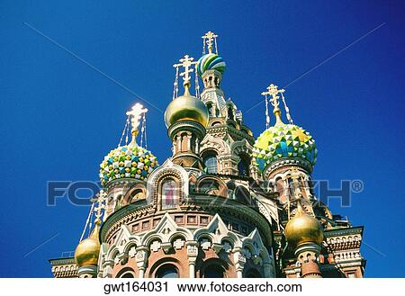 High section view of a church, Church Of The Resurrection Of Christ, St. Petersburg, Russia View Large Photo Image Stock Image - High section view of a church, Church Of The Resurrection Of Christ, St. Petersburg, Russia. Fotosearch