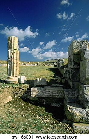 Old ruins of a temple, Temple of Augustus, Antioch in Pisidia, Yalvac, Turkey View Large Photo Image Stock Image - Old ruins of a temple, Temple of Augustus, Antioch in Pisidia, Yalvac, Turkey. Fotosearch