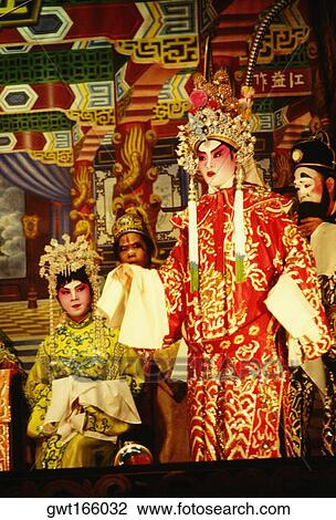 Four opera performers performing on a stage, Singapore View Large Photo Image Stock Image - Four opera performers performing on a stage, Singapore. Fotosearch