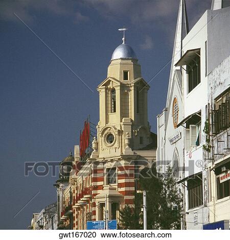 Low angle view of buildings, Yangon, Myanmar View Large Photo Image Stock Image - Low angle view of buildings, Yangon, Myanmar. Fotosearch