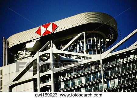 Low angle view of a bank building, Hong Kong And Shanghai Bank, Hong Kong, China View Large Photo Image Stock Image - Low angle view of a bank building, Hong Kong And Shanghai Bank, Hong Kong, China. Fotosearch