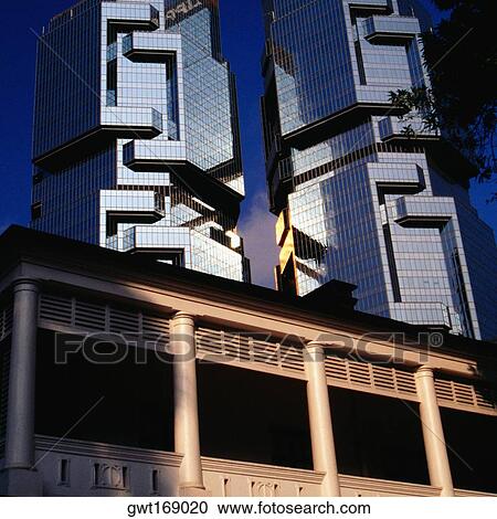 Low angle view of buildings, Hong Kong, China View Large Photo Image Stock Image - Low angle view of buildings, Hong Kong, China. Fotosearch