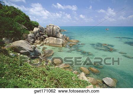 Rocks on the coast, Ko Samui, Thailand View Large Photo Image Stock Image - Rocks on the coast, Ko Samui, Thailand. Fotosearch