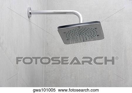 Stock Photography - Close-up of a shower in the bathroom. Fotosearch