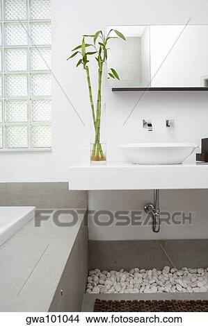 Interiors of a bathroom View Large Photo Image Picture - Interiors of a bathroom. Fotosearch