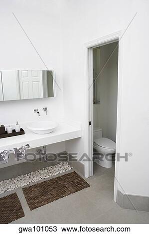 Interiors of a bathroom View Large Photo Image Stock Image - Interiors of a bathroom. Fotosearch