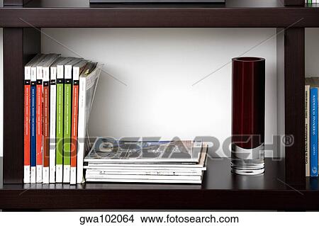 Close-up of books in shelves View Large Photo Image Picture - Close-up of books in shelves. Fotosearch