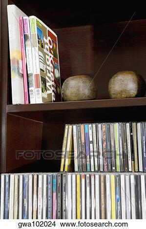 Close-up of books on a bookshelf View Large Photo Image Picture - Close-up of books on a bookshelf. Fotosearch