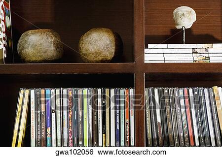 Close-up of books on a bookshelf View Large Photo Image Stock Photograph - Close-up of books on a bookshelf. Fotosearch