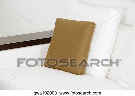 Close-up of cushions on a couch View Large Photo Image Stock Image - Close-up of cushions on a couch. Fotosearch