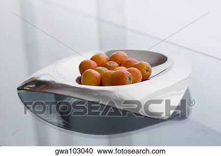 Close-up of oranges in a bowl View Large Photo Image Stock Image - Close-up of oranges in a bowl. Fotosearch