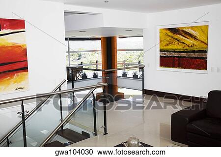 Stock Image - Armchair in a room. Fotosearch