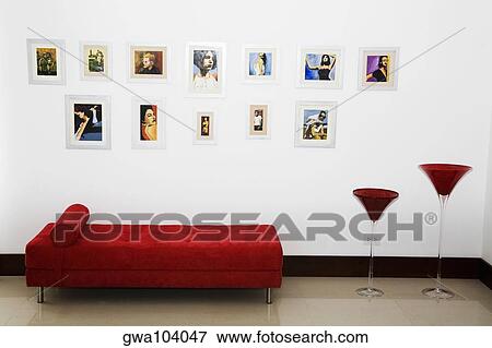 Couch in a room of a house View Large Photo Image Stock Photo - Couch in a room of a house. Fotosearch