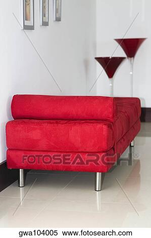 Couch in a room of a house View Large Photo Image Stock Photography - Couch in a room of a house. Fotosearch