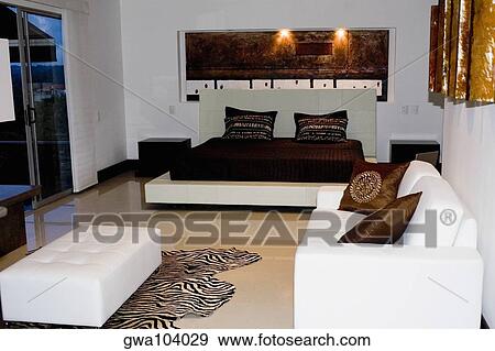 Interiors of a living room View Large Photo Image Stock Photo - Interiors of a living room. Fotosearch