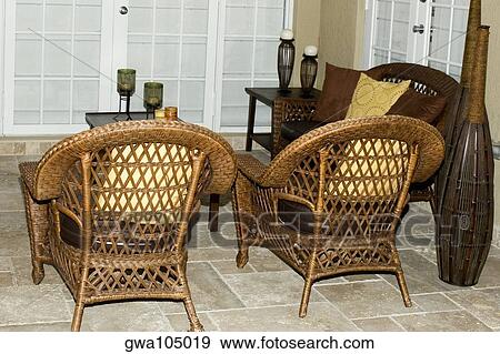 Chairs in a room View Large Photo Image Stock Photo - Chairs in a room. Fotosearch