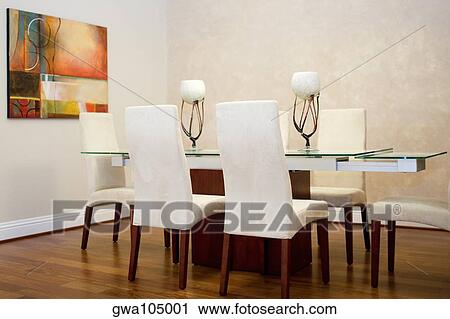 Stock Image - Interiors of a living room. Fotosearch