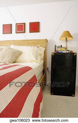 Interiors of a bedroom View Large Photo Image Stock Image - Interiors of a bedroom. Fotosearch