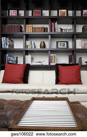 Stock Image - Interiors of a living room. Fotosearch