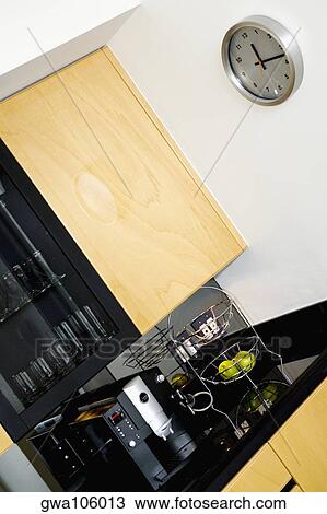 Stock Image - Interiors of the kitchen. Fotosearch