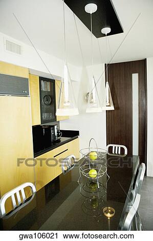 Stock Image - Interiors of the kitchen. Fotosearch