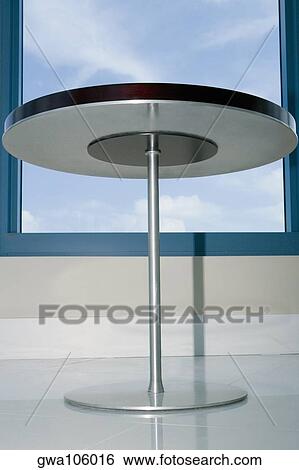 Stock Photograph - Table near a window in a hotel. Fotosearch