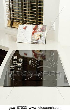 Cookbook on a kitchen counter View Large Photo Image Stock Image - Cookbook on a kitchen counter. Fotosearch