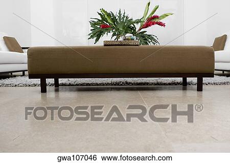 Couch in a living room View Large Photo Image Stock Photograph - Couch in a living room. Fotosearch